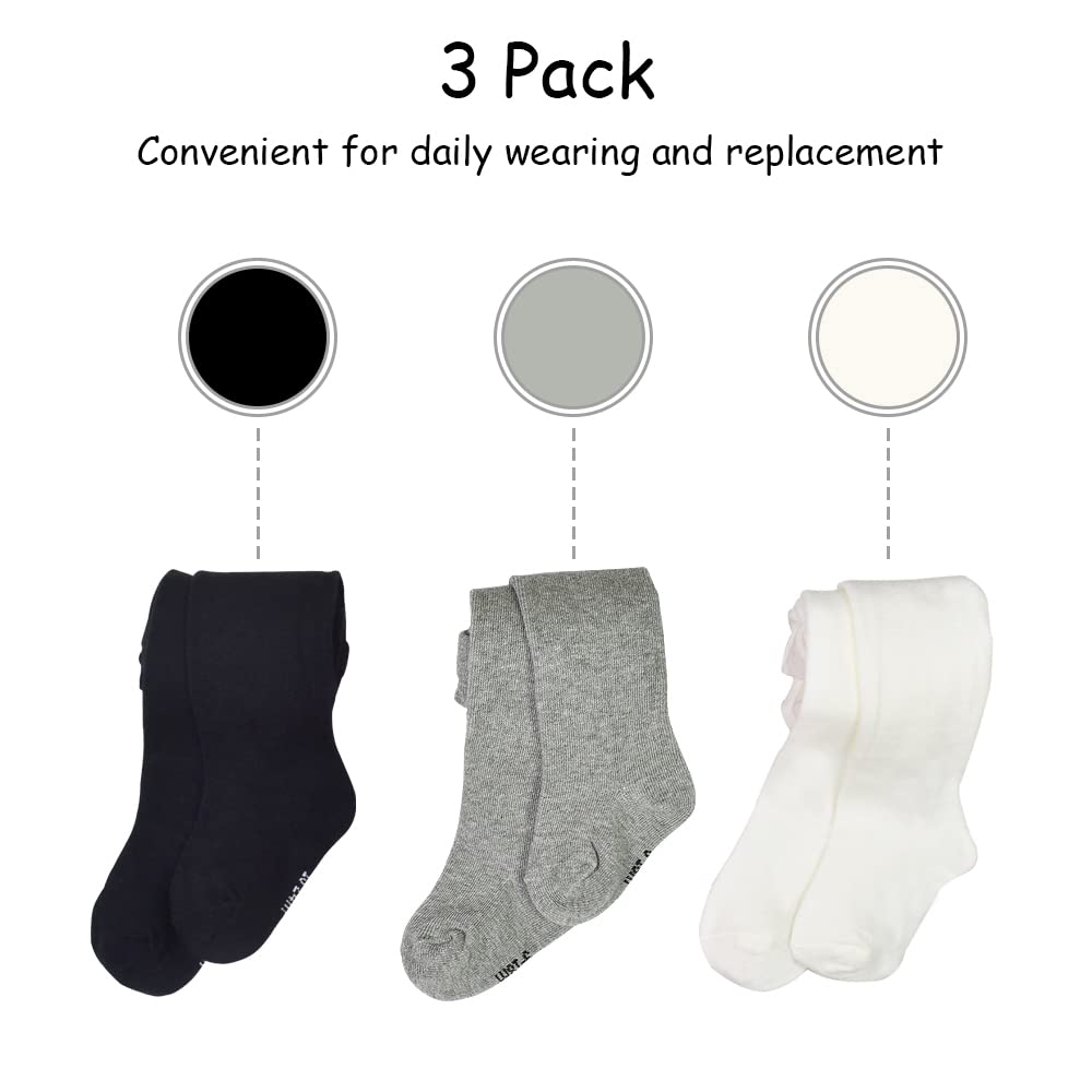 Collant in cotone lavorato a maglia (0 – 2 anni) leggings da danza per neonate e ragazze