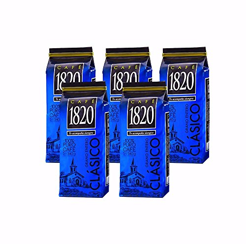 Cafe 1820 Classic - Costa Rica Café en Grano 340 gramos - Pack 5 miniatura 1