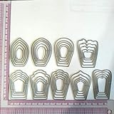 Different Flowers Petal Cutting Dies,DIY Scrapbooking Artist Metal Cutting Dies Stencils Practice Hands-on DIY Scrapbooking Album Craft dies Tool Whole size 15.2 X 10.3cm