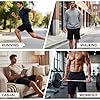 viiotu Men's Casual Shorts with Pockets,Loose-fit Shorts for Men UK,Soft Summer Lounge Drawstring Shorts for Running,Workout,Training,Basketball (UK, Alpha, XXL, Regular, Regular, Black) #4