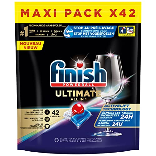 Finish Ultimate Regular - Pastillas para lavavajillas (42 unidades)