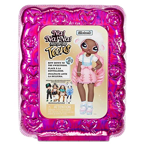 Muñeca de moda Na Na Na Surprise 11" Lila Lamb miniatura 4