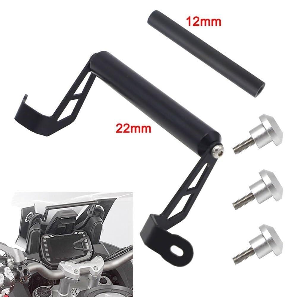 Soporte para Teléfono de Motocicleta Compatible con Ducati para Multistrada 1200S 1200 950 Enduro Soporte móvil Universal Motocicleta