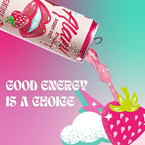 Alani Nu Sugar-Free Energy Drink, Pre-Workout Performance, Berry Pop, Addison Rae Collab, 12 Oz Cans (Pack Of 12) #TOP5