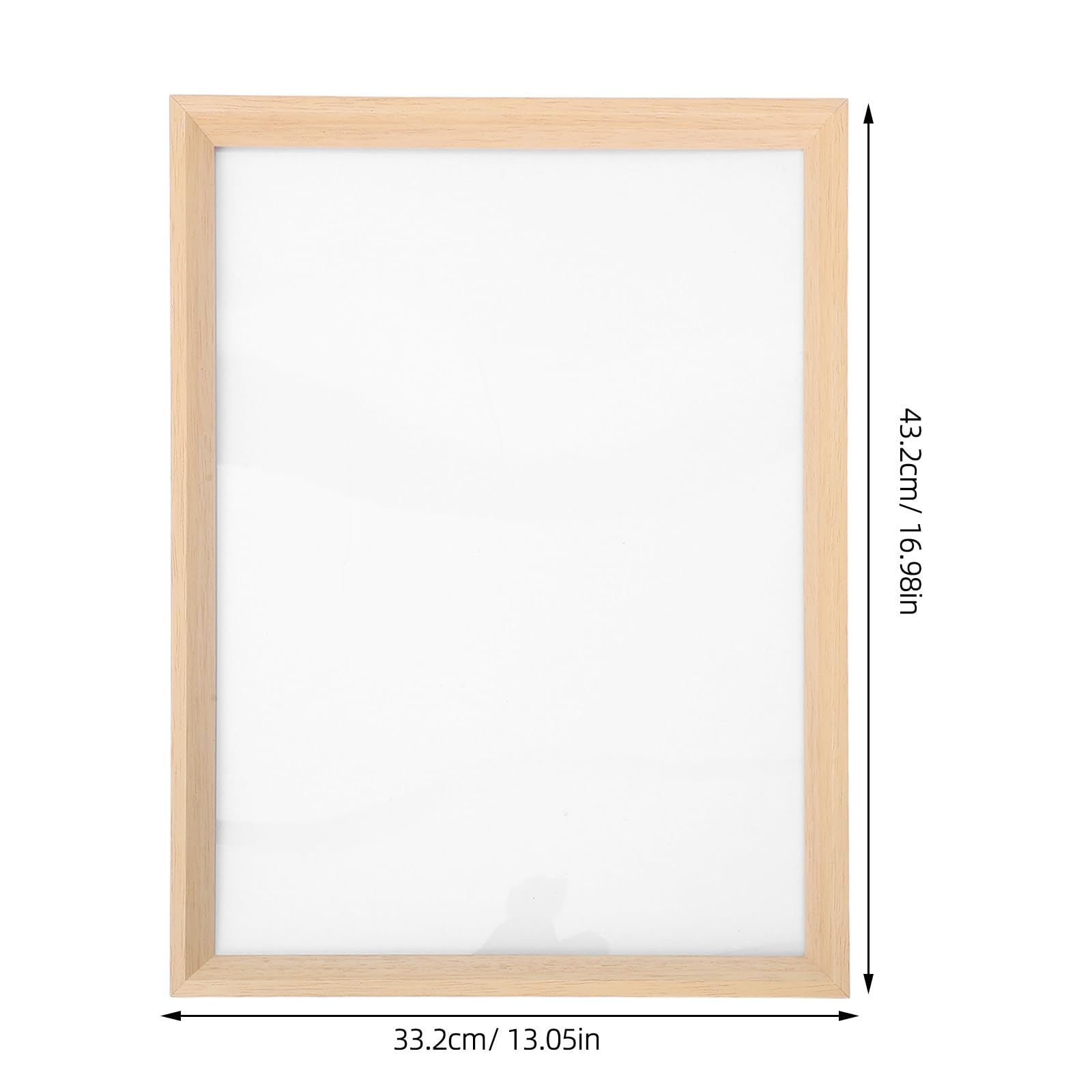 Gatuida Marco para Exhibición de Camisetas de Fútbol de Madera 30, 5x40, 6