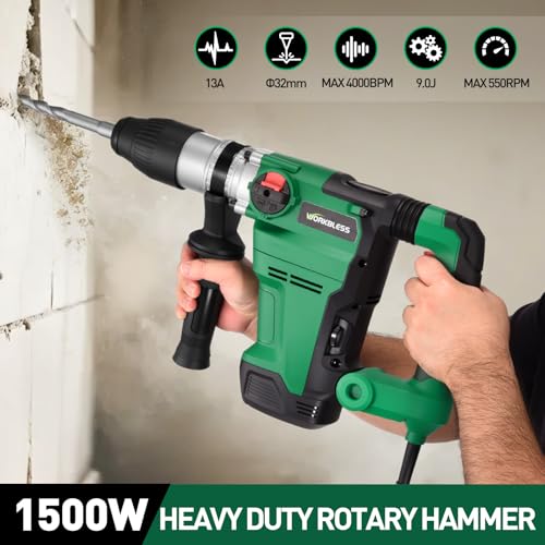 WORKBLESS SDS Max Rotary Hammer Drill