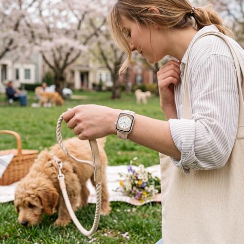 Image of Floral Band Compatible with Apple Watch Bands for Women 40mm 42mm 41mm 38mm 44mm 45mm 46mm 49mm, Cute Pattern Flower Soft Silicone Sport Strap for iWatch Series Ultra 11 10 SE 9 8 7 6 5 4 3 2