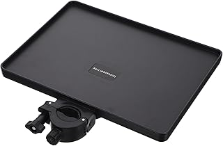 Music Stand Tray Shelf Microphone Stand Tray, Clamp-on Utility Shelf Music Rack Sound Card Tray for Live Streaming Recording Music Sheets Music Stand Tray Holder