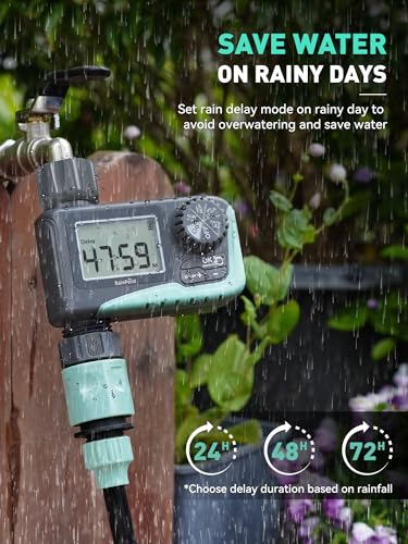 Rainpoint RP-ITV105 Sprinkler Timer, Programmable Water Timer thumb #4