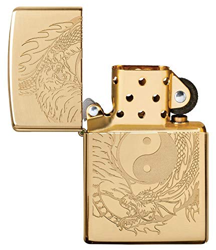 Encendedor Zippo diseño Tigre y Dragón miniatura 4