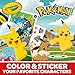 Crayola Pokemon Art Kit for Kids (45pcs), Pokemon Coloring Book Pages, Pokemon Stickers for Kids, Pokemon Toys, Gift for kids, Ages 4+