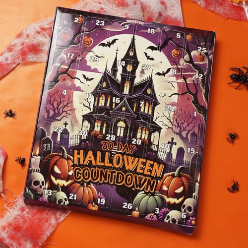 Halloween Candy Advent Calendar, 30 Day Countdown, 10.58 Oz - image 6