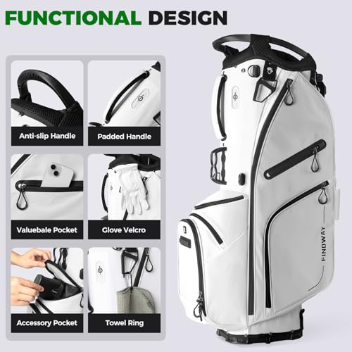 Findway 14 Way Golf Stand Bag