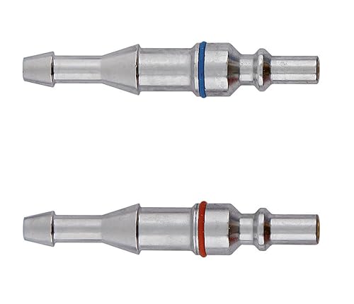 Express, 2924, Raccords Rapides Mâle Tuyau O/A + 2 Colliers, Accessoire pour Fer à Souder, Lampe à Souder, Fer de Couvreur, Chalumeau d'Étanchéité, Pièces de Rechange