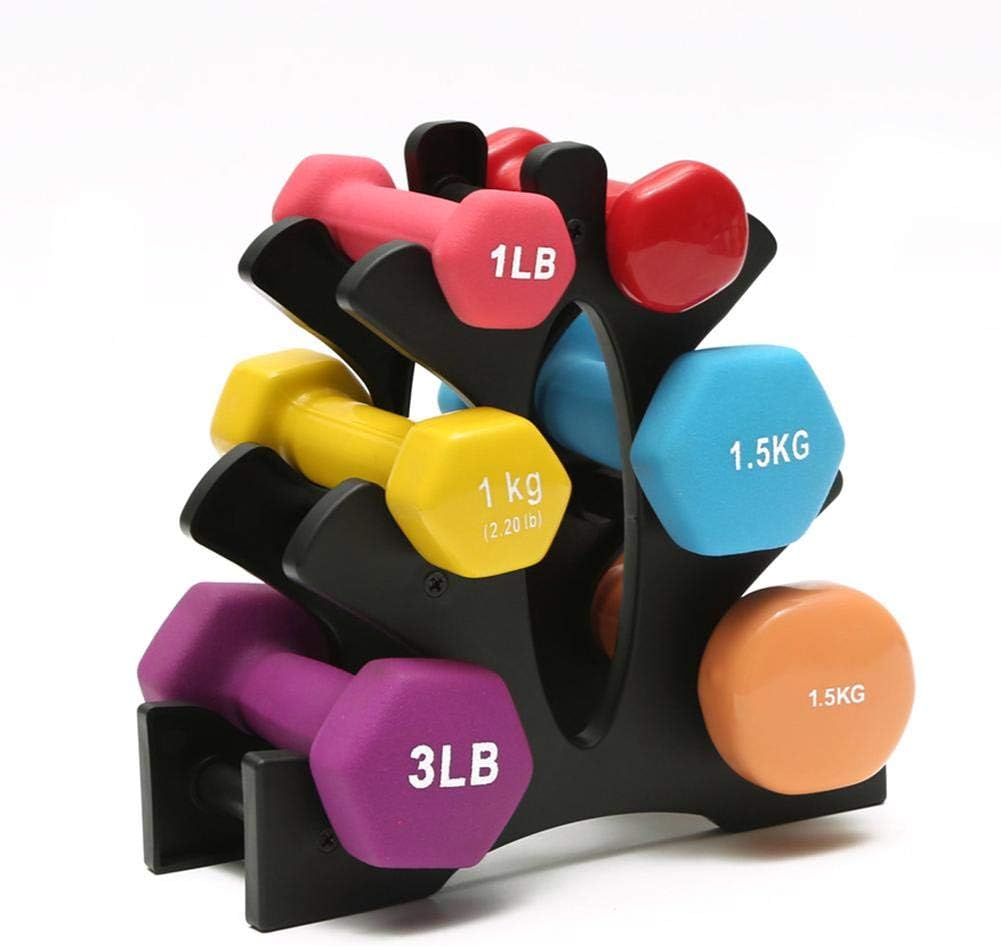 3-Tier Dumbbell Storage Rack Stand Multilevel Hand Weight Tower New Design Dumbbell Rack Stand for Gym Organization
