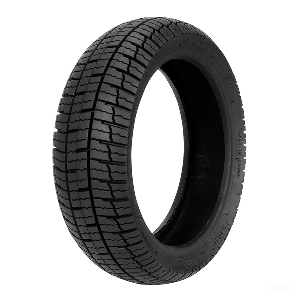 Pneu sans chambre à air 10 x 2,75-7 pour scooter Ninebot P65 P100 P100s fabriqué à partir de caoutchouc optimisé pour la route et les conditions