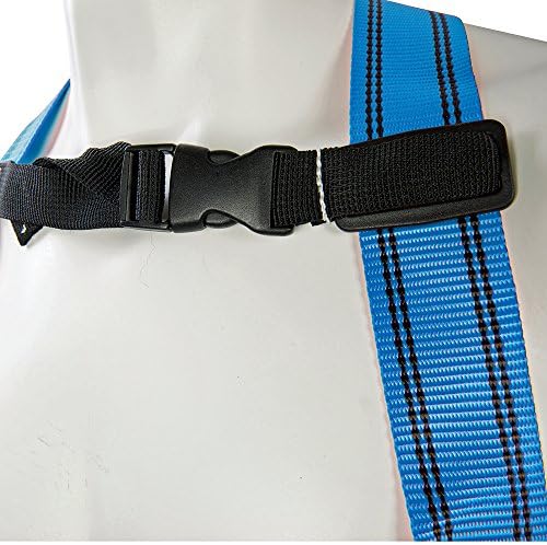 Silverline 255234 Safety harness with shock absorber belt, shock absorber, sorted by color