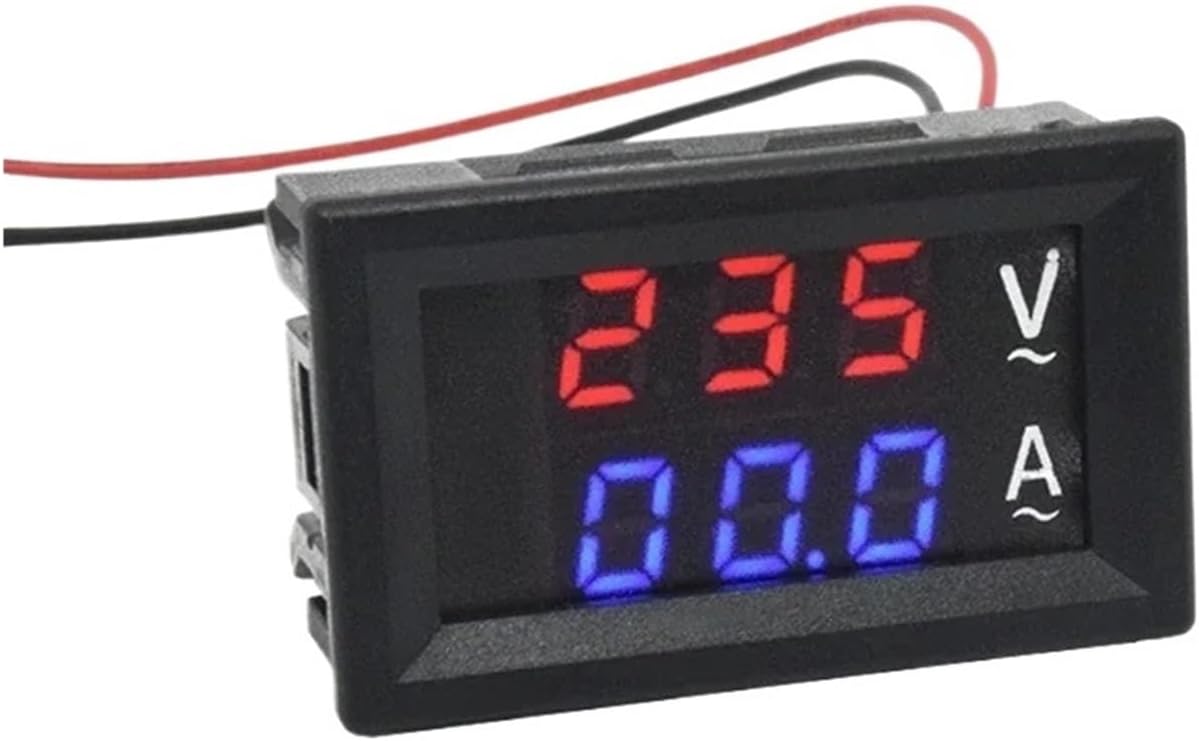 1PCS 0.56 inch Digital Voltmeter red and Blue LED(Current Transformer,0-999mA)