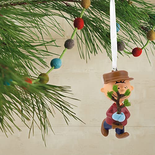 Hallmark Peanuts Charlie Brown With Tree Christmas Ornament (0002Hcm9097) #TOP4