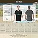 Merino Protect 100% Merino Wool T Shirts for Men Odor Resistance Base Layer Hiking Travel T-Shirt Soft Undershirt