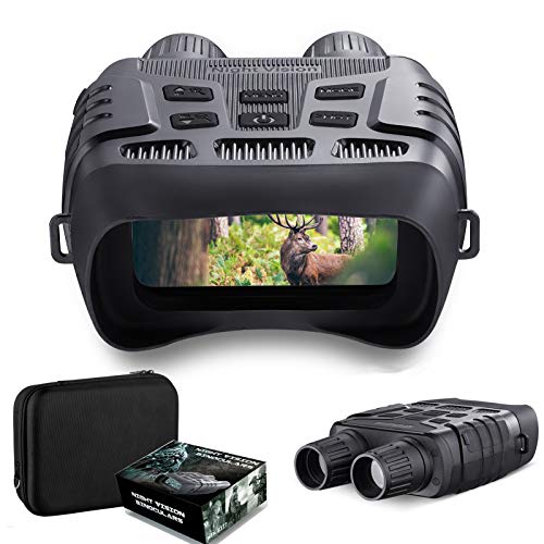 Night Vision Binoculars Goggles for Adults, 2.31” TFT LCD View Screen 984ft Infrared Night Vision Range for Complete Darkness with with 32GB Memory Card for Hunting Surveillance Camping