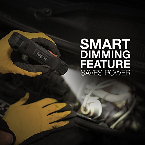 Energizer Hc-300 Led Flashlight, Ipx4 Water Resistant, Maximum Durability, Smart Dimming Led, High-Performance Task Light, Batteries Included, Black/Gray #TOP5