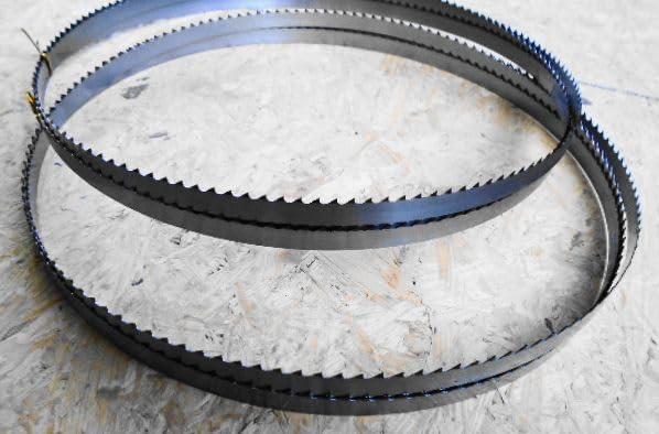 Lame de scie à ruban 2120mm lot de 3 pour éviter le gaspillage et changer de largeur