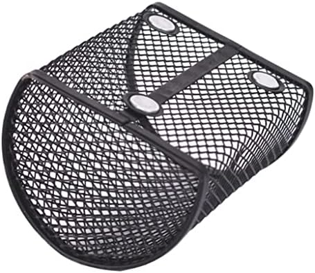 Magnetic Pencil Holder Mesh Storage Semicircle Pen Holder Magnetic Marker Holder Mesh Pencil Holder for Blackboard Locker image 2