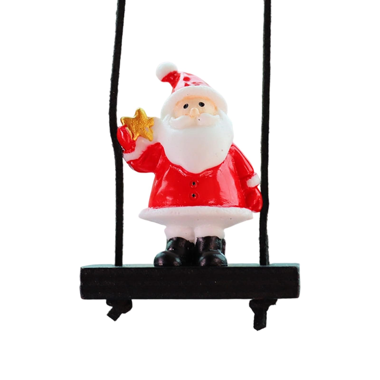 KAQNTUD Hanging Santa Car Decoration with Swinging and Festival Design Swing Car Ornament