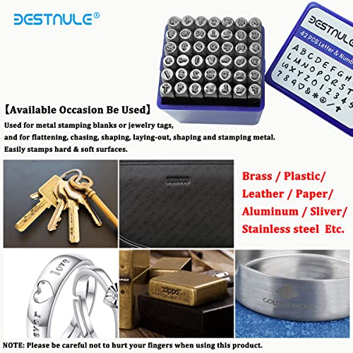 Bestnule YFGJ-0009 42Pcs Metal Stamping Kit thumb #6