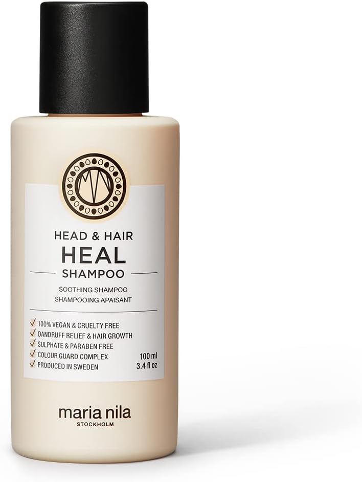 Head & Hair Heal, Soothing Shampoo for Dry & Itchy Scalp, Calming Aloe Vera & Piroctone Olamine Properties Moisturises/Soothes Scalp Preventing Flakiness