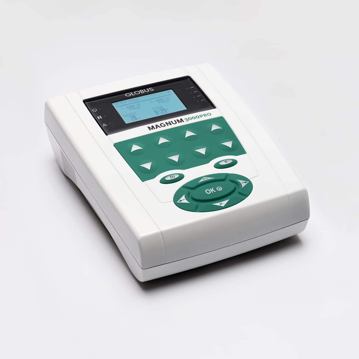 GLOBUS | Magnum 3000 Pro, Magnetoterapia Profesional 400 Gauss de Potencia, 70 Programas Certificados, para el Tratamiento de Enfermedades Osteoarticulares y Recuperación tras Operaciones Ortopédicas