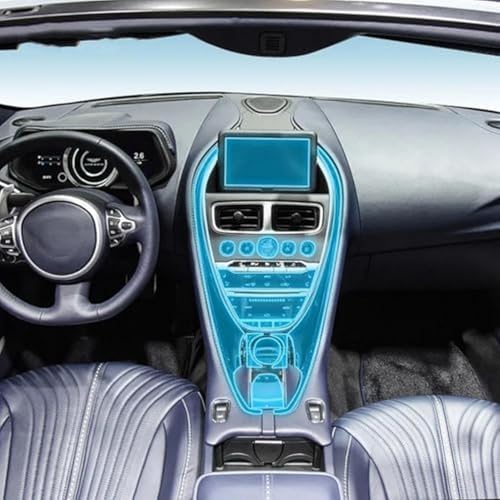 Película protectora de TPU transparente para consola central Aston Martin DB11 2
