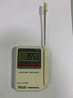 Multi-Stem Thermometer with External Sensing Probe