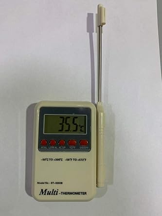 Multi-Stem Thermometer with External Sensing Probe
