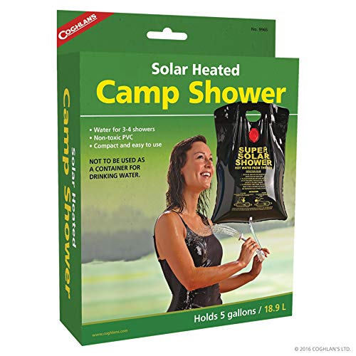 Coghlans-Camp-Shower-Portable-Solar-Heated-Outdoor-Shower-Bag-with-Tangle-Free-Hose-Flow-Control-Clip-for-Tent-Camping-Backpacking-Car-Camping-Beach-Swimming