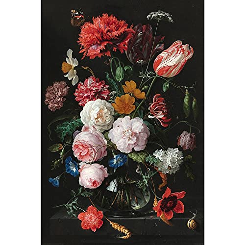 Poster Nature morte aux fleurs Jan Davidsz de Heem pour sublimer la déco de votre salon