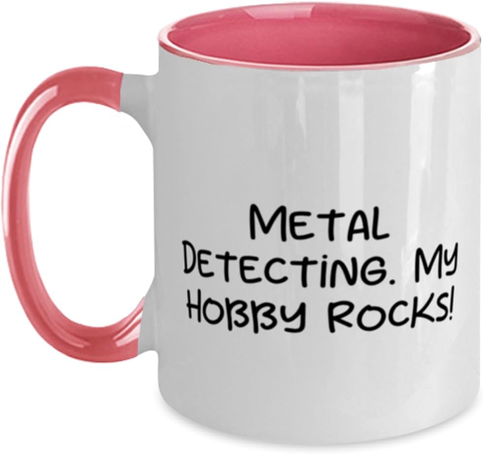 Amazon.com: Metal Detecting. My Hobby Rocks! Metal Detecting Two Tone ...