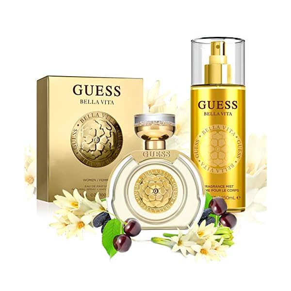 GUESS Bella Vita Eau de Parfum Perfume Spray For Women, 3.4 Fl. Oz.