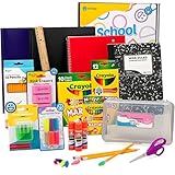 Enday Back to School Supplies Kit - Grades K-5, 83 Piece Back to School Supplies Kit, Kindergarten School Supplies Kids for Girls & Boys
