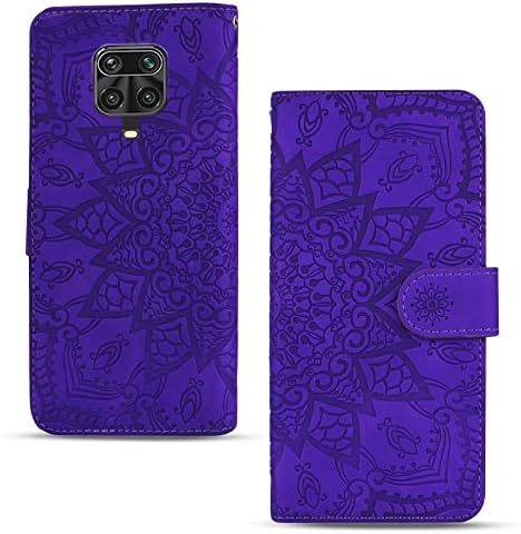 Housse Pliante Élégante Pour Xiaomi Redmi Note 9 Pro / 9S - Cuir Simili, Stand, Charge Sans Fil