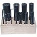 HHIP 3902-4006 8 Piece New Expanding Arbor Set, 1/4 to 1-1/4