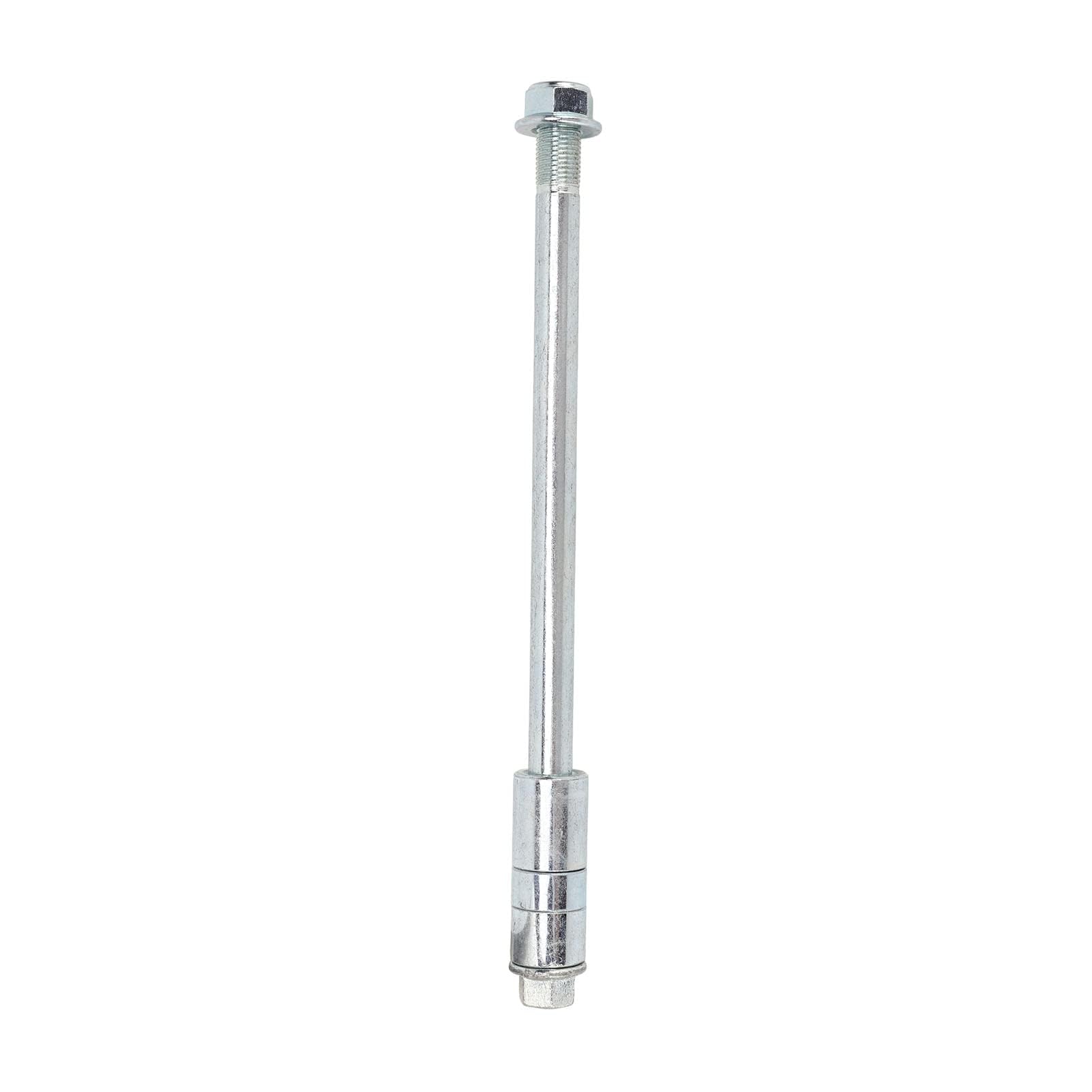 Aramox Essieu de Roue Avant Arrière pour 125 140 Pit Pro Trail Dirt Bike, 12 mm 230 mm, Alliage d'Acier, avec 3 Joints