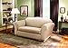 SureFit SF37632 Stretch Stripe Sofa Slipcover, Sand, 2 Piece