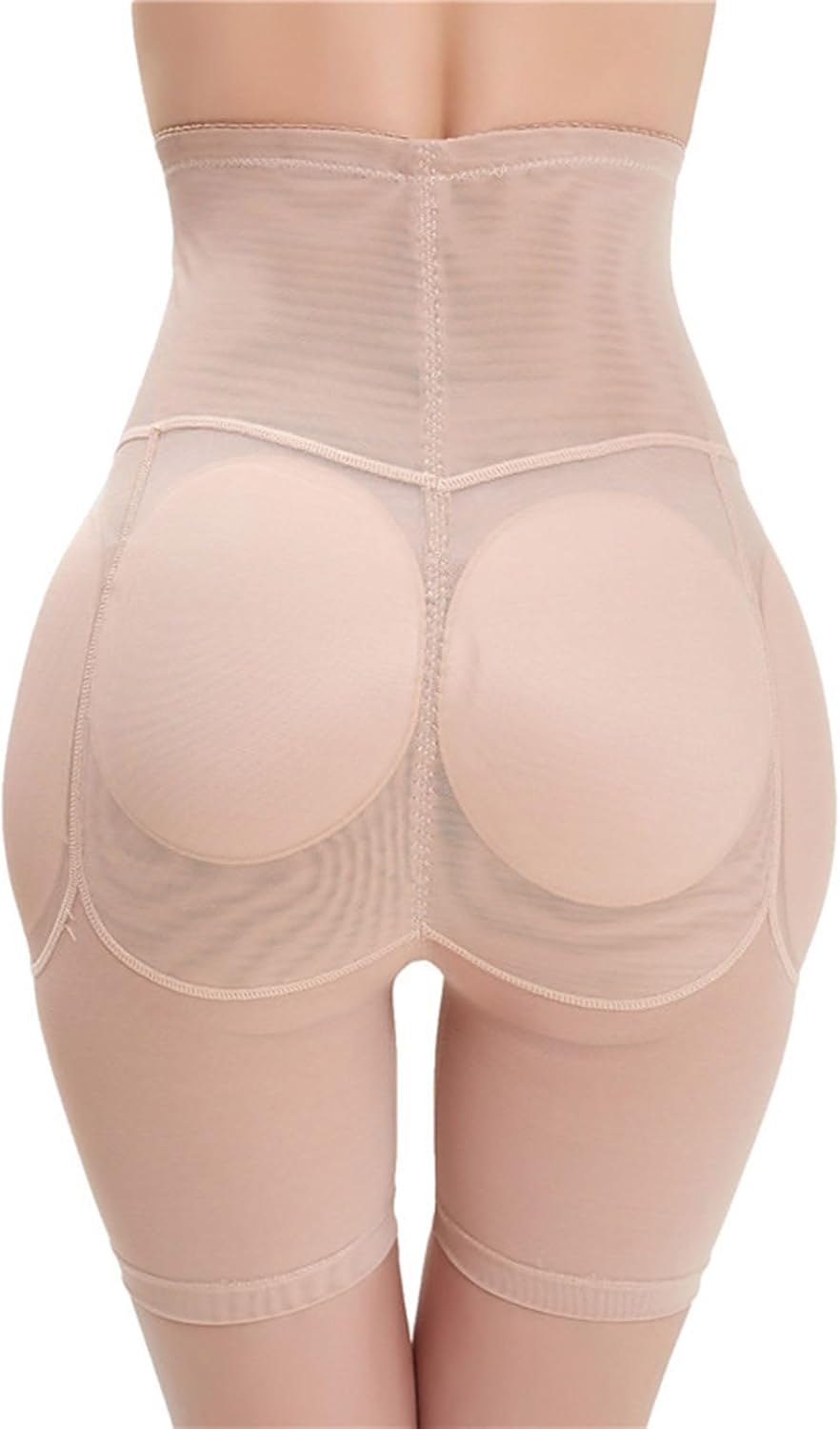 Women's Butt Lifter Shapewear Shorts Tummy Control High Waisted Body Shaper Thigh Slimmer Slip Shorts Under Dress