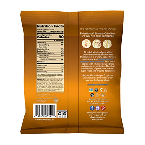 Drizzilicious - Birthday Cake (24 Pack, .74oz) - Thumbnail 2