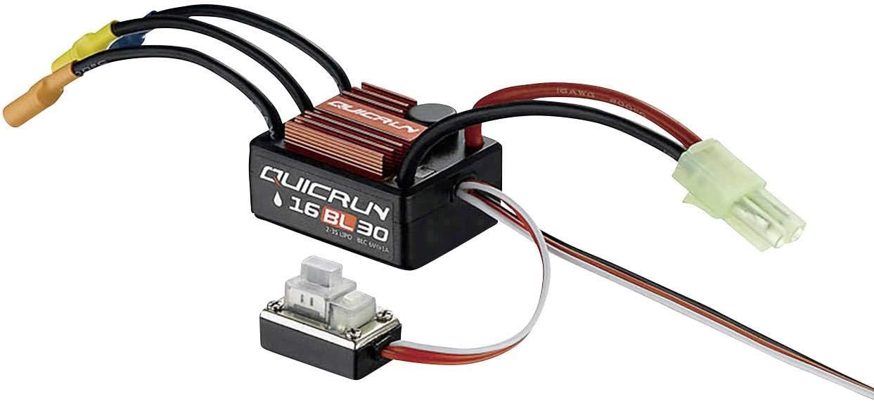 Up To 60% OFF Hobbywing #QUICRUN-WP-16BL30 QuicRun Series Brushless Waterproof 30A Sensorless ESC #WP-16BL30 for 1/16 & 1/18 RC