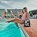 Audiobox RXF-40 Portable Fan, Speaker, Radio, Light w/Hook: 3-Speed Cooling, Solar Charging, MP3, FM Radio, USB, LED Light, and Remote Control