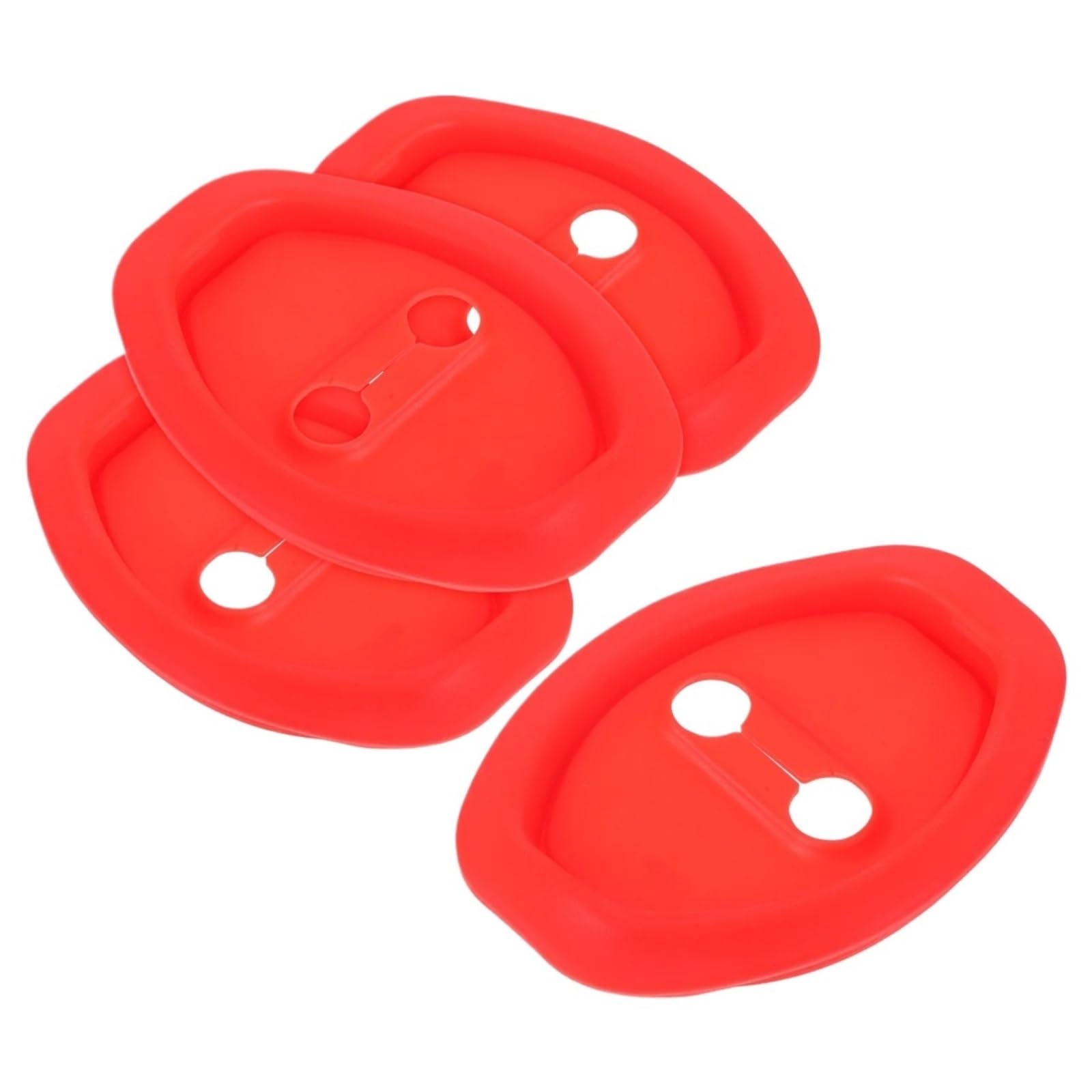 20Pcs Universal Silicone Door Lock Latch Protector with Enhanced Shock Absorber Car Impact Guard Protection Cover for Long