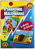 Piaskowe malowanki - pies, Ĺlimak